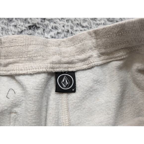 Volcom Shorts Men Small Gray Sweat Fleece Lounge Casual Skate Surf Outdoor Hike - Picture 3 of 8